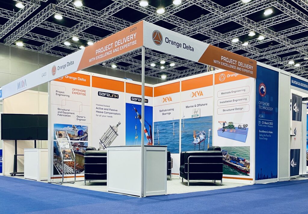 Visit us at OTC Asia 2022 in Kuala Lumpur Orange Delta Singapore